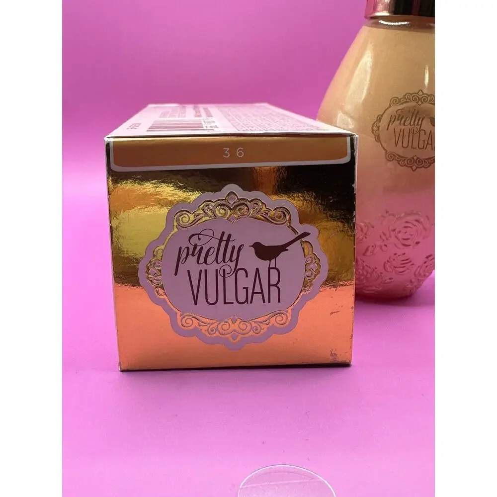 Pretty Vulgar Lava Water Foundation – Shade 36 – New in Box Pretty Bird